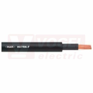 H07RN-F  1x  16  450/750V kabel pryžový pro drsné provozní podmínky, barevné žíly bez zl/žl (1600195)