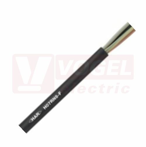 H07RN8-F 1x 25  450/750V kabel pro ponorná čerpadla, barevné žíly bez zl/žl (1600604)