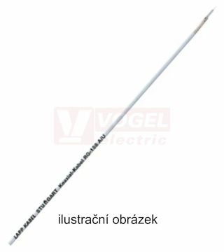 Kabel koaxiální RG 178 B/U, plášť FEP černý, impedance 50 Ohm (2170002)