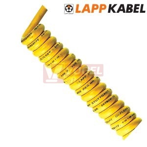 ÖLFLEX SPIRAL 540 P  7G1,0/700 kabel spirální  700/2000mm, PUR žlutý, 1x ze/žl, volné konce 200/600mm (73220140)