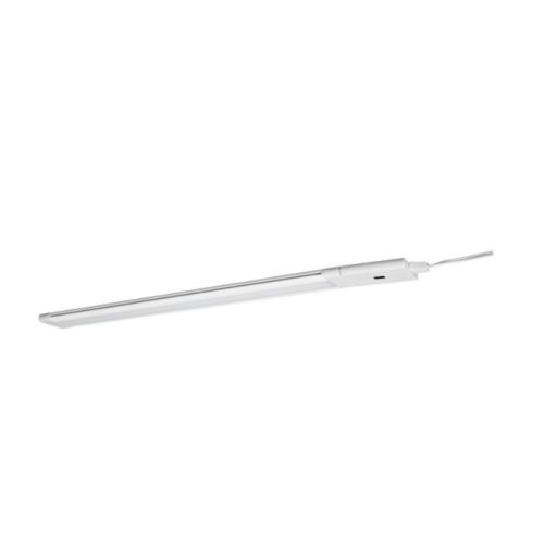 Svítidlo LED pod kuchyň.linku 18W 220-240V (CABINET LED SLIM 50CM TWO LIGHT) pohyb.snímač, 980lm, 3000K teplá bílá, úhel vyzař.110°, bílý PC, živ. 30 000h, IP20, zástrčka typu C (EU), rozměr 500x37,6x8mm, kabel 1,5m, -20…+40°C  (4058075227736)