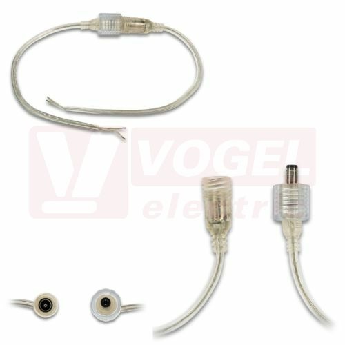 Propojovací konektor pro jednobarevné LED pásky, IP68, volné konce (sada) (112.007.21.0)