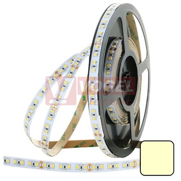 LED pásek SMD2835 teplá bílá, 120LED/m, IP20, DC 24V, 10mm, 5m (126.703.60.0) NOVINKA