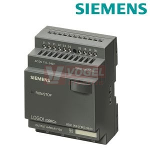 6ED1052-2FB00-0BA6 LOGO 230 RCo; napájecí napětí, vstupy a výstupy 110/230 V AC/DC; 8 vst. /4 výst.