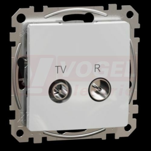 SDD113474R TV R zásuvka průběžná 7dB, Aluminium, šroubové svorky