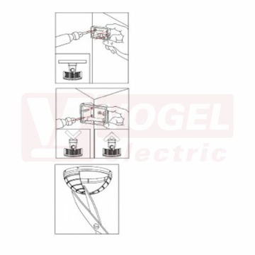 Svítidlo LED venkovní 1x  30W (ATLAS 30W PIR NW)+infra.čidlo 10s-15min, 3-2000lx, 10m, úhel záběru čidla 60-120°, 90-240°, 2100lm, 4000K neutrální bílá, IP65, IK08, úhel vyzař.90°, živ.50000h, rozměr reflek. 199mm, celk. rozměr 225x188mm (GXPS125)