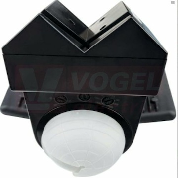 Svítidlo LED venkovní 1x  30W (ATLAS 30W PIR NW)+infra.čidlo 10s-15min, 3-2000lx, 10m, úhel záběru čidla 60-120°, 90-240°, 2100lm, 4000K neutrální bílá, IP65, IK08, úhel vyzař.90°, živ.50000h, rozměr reflek. 199mm, celk. rozměr 225x188mm (GXPS125)