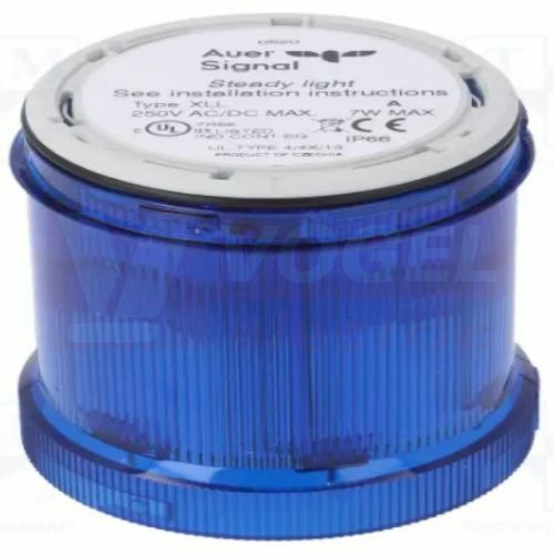 XDA - LED blikací modul, 70 mm, 230 VAC, modrá (900025313)