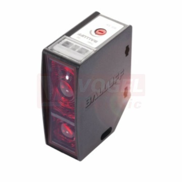 BOS 50K-PO-PR10-S4 Optoelektrický snímač,
PNP rozpínací kontakt (NC)
PNP rozpínací kontakt (NC), LED červené světlo, dosah 0-18m, konektory, konektor M12x1, 4pólový, PC ABS, 10–30VDC,Rozměr
28,5x80,5x62mm ( BOS01HY)